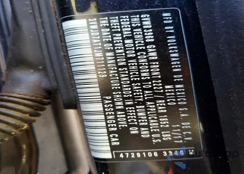 2018 Volkswagen Beetle Se из США, поврежденный, VIN 3VWJD7AT1JM711129